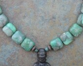 varcite w.buddha pendant necklace