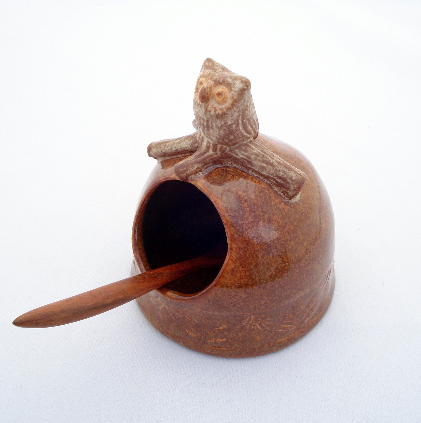 Salt cellar with Owl