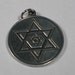 Star of David Pewter Necklace Beautifully Handmade
