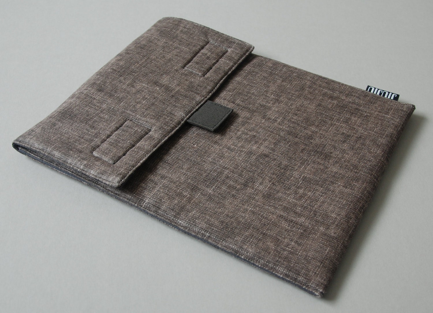 iPad Cover, Surface Cover, Transformer Sleeve, Nexus Bag. Linen/Padded/Dark Brown