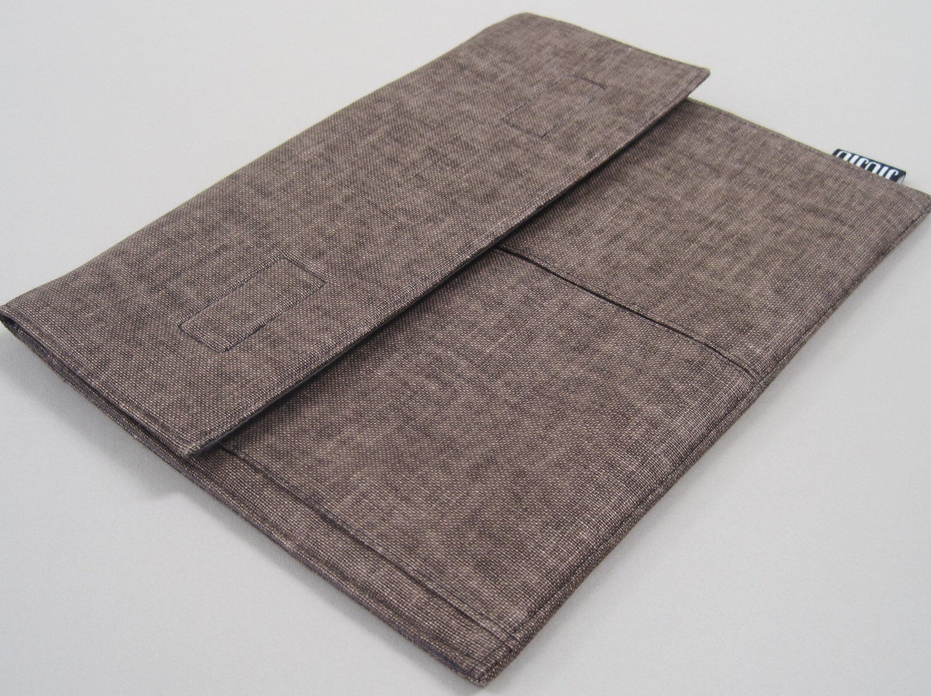 Laptop Case, for 15inch Macbook and other laptop models, Padded Linen Cover.