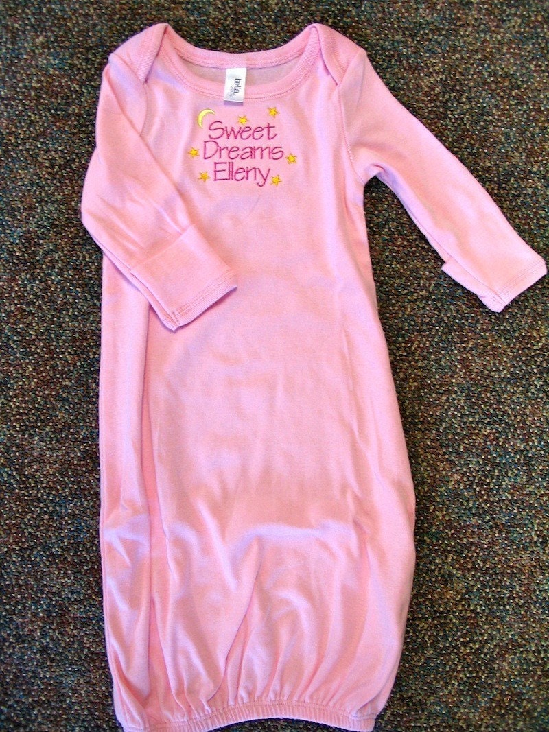 Personalized Baby Gown