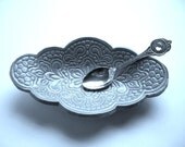 Country Blue Mini Serving Oval Tray