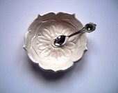 White Lotus Bowl with Spoon
