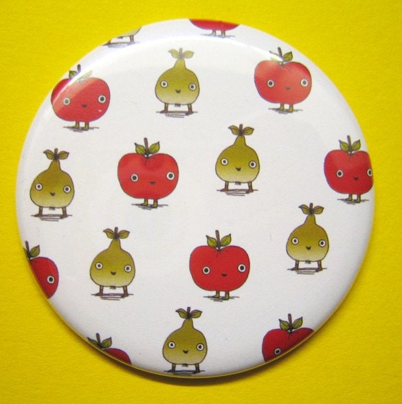 Apples & Pears Pocket Mirror