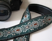 camera neck strap - Forest Green UNISEX