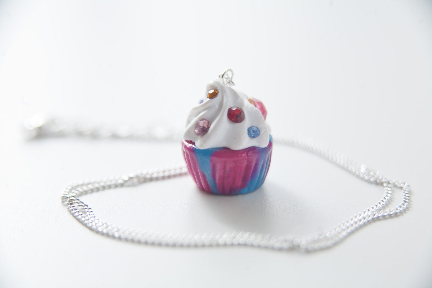 She's the First Cupcake Necklaces