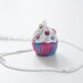She's the First Cupcake Necklaces