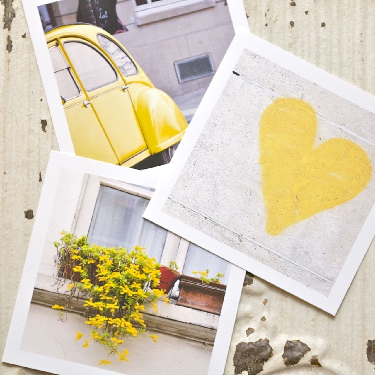 Impressions of Paris - 9 Fine Art Photographs in Yellow