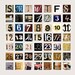 Perpetual Paris Calendar - Paris Photography - Paris Photos - Photo Collage - Typography