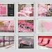 Paris Photography Collection, Pink - French Fine Art Photograph Prints, Paris Decor, Large Wall Art, Pink Wall Decor, Color Photography