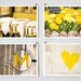 Paris Color Photography Set, Yellow - Paris Photography, French Art Prints, Paris Decor, Yellow Wall Art, Wall Decor