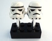 Star Wars Storm Trooper Cufflinks - Handmade with LEGO(r) parts