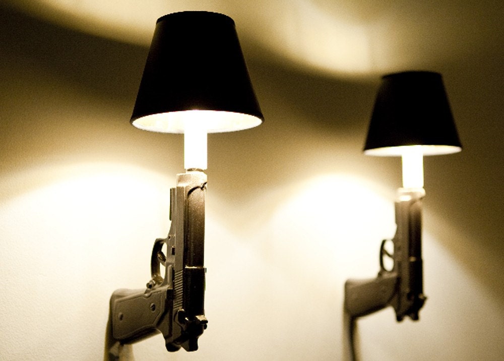 9mm Gun Sconce