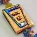 Necklace Pendant  Colorful Dichroic Glass