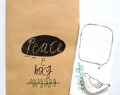 SALE - The Peace Bag (or beg)