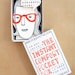 The Instant Comfort Pocket Box - Red glasses
