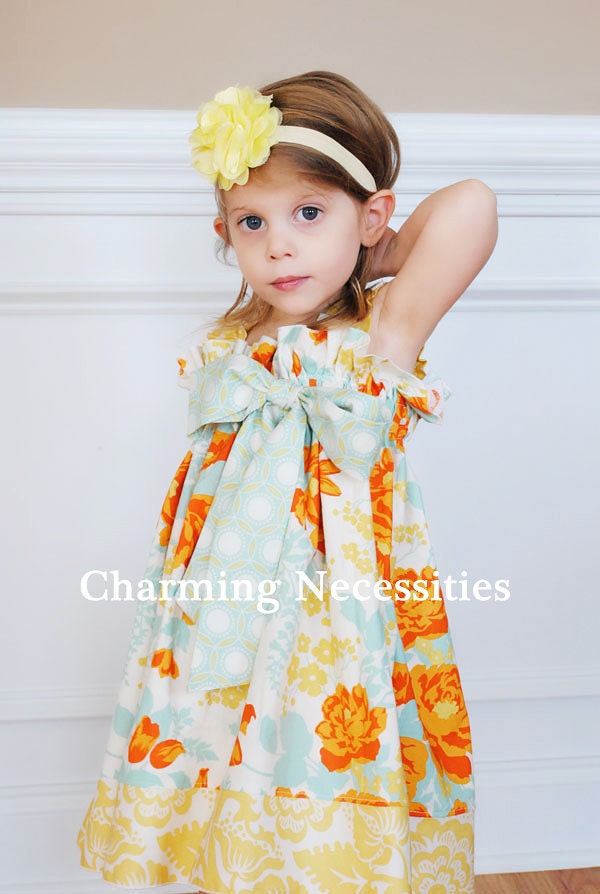 Girls Ruffle SunDress in Daydream Summer, Toddler
