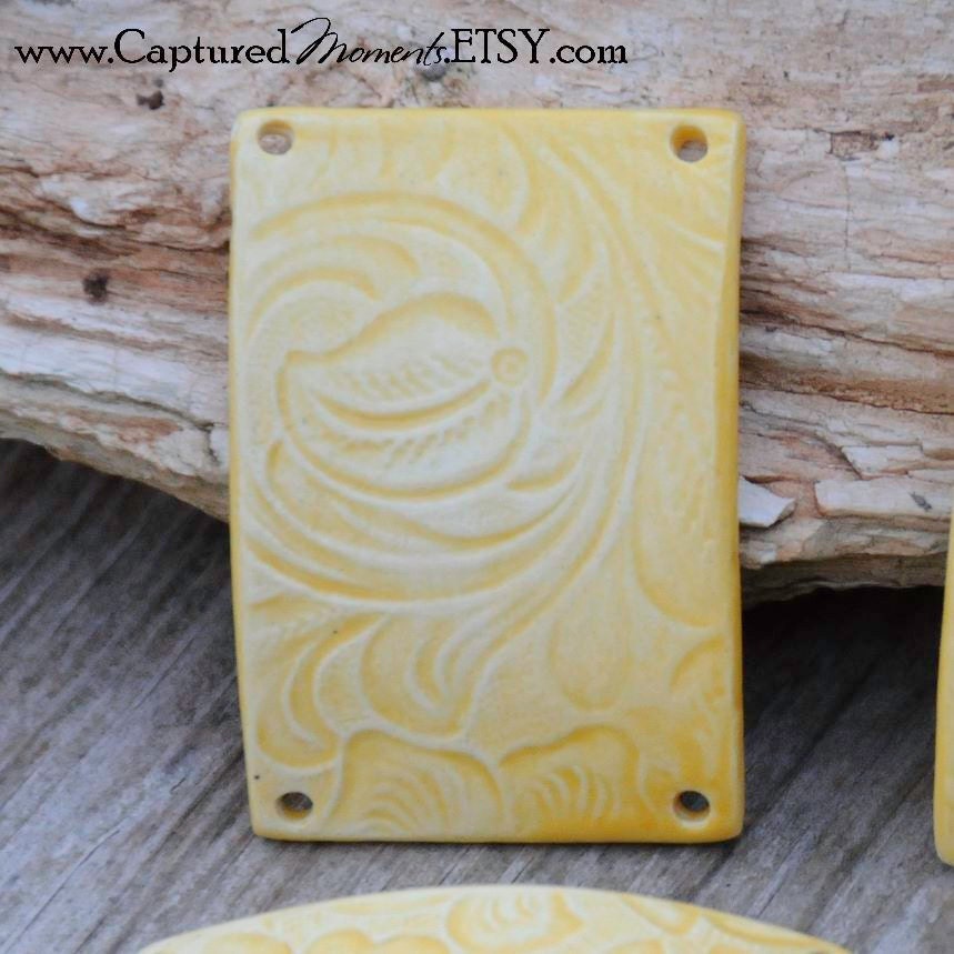 Lavish Cuff Bead in Dandelion Yellow