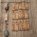 3 Rectangle beads that match the Pottery Bird Beads