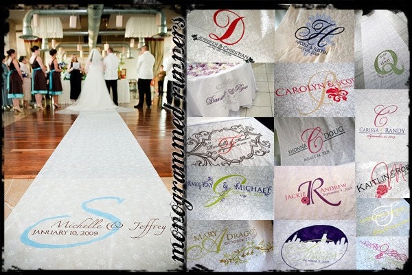 Painted Aisle Runner