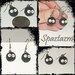 Made To Order soot sprite dangle earrings spirited away my neighbor totoro inspired.