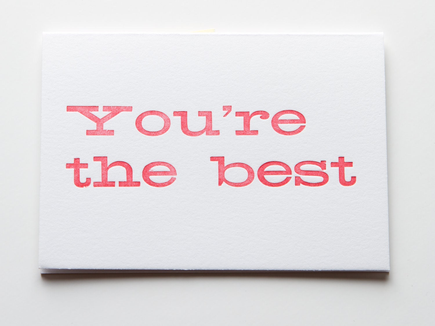 You're the best