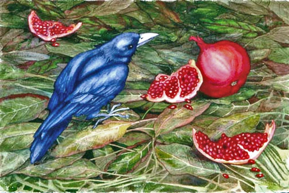 Sentinel III limited edition giclee print of an original watercolor