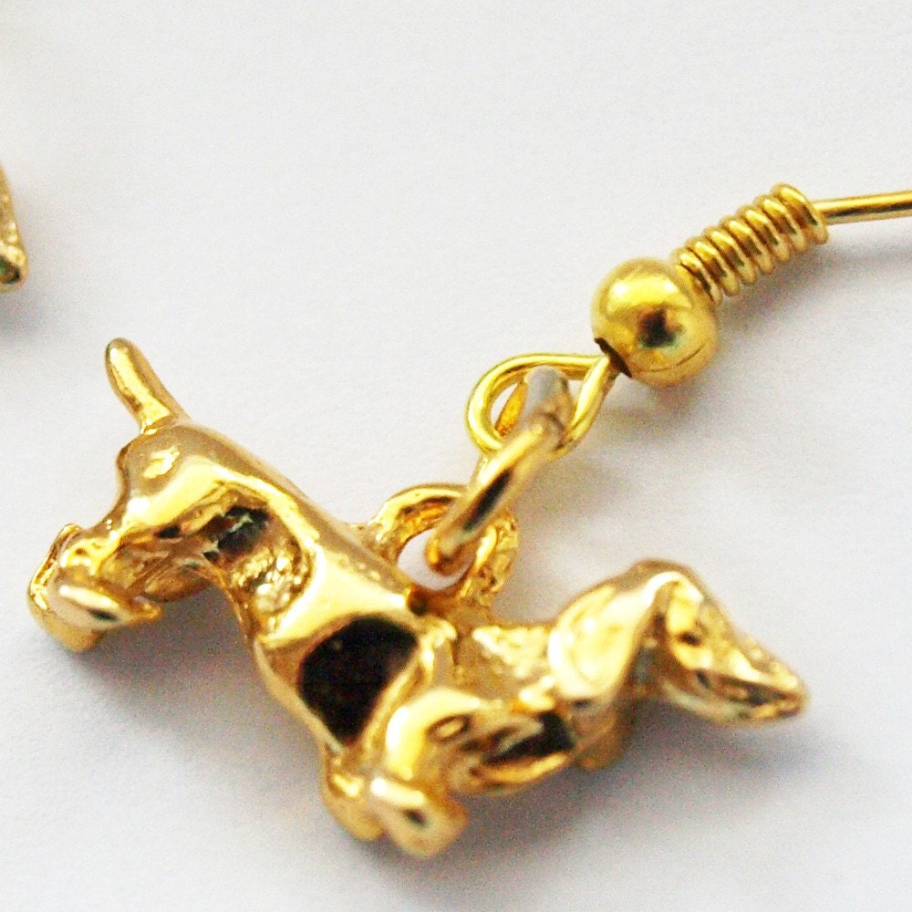  Earrings on Waldorf The Weiner Dog Earrings By Glamasaurus On Etsy