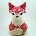 Foxy Plush Fox Amy Butler fabric