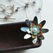 sea lotus sterling and enamel necklace