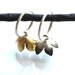 golden bell flower charm ring