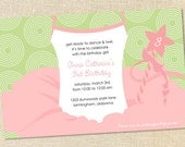 Sweet Wishes 20 GIrls Ballet Recital Princess Party Invitations - Custom Quantities (As Low as 1.19 Each) Il_170x135
