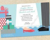 Sweet Wishes 20 Bride & Groom Feet Couples Shower Invitations - Custom Quantities (As Low as 1.19 Each) Il_170x135
