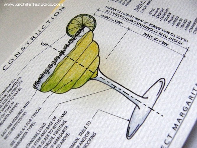 Project Margarita - Blank Architecture Construction Card