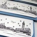 Venice, Italy - Europe - City Skyline Series - Notecards (8)