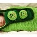 Olivia Grace Nolan Collection Infant Cocoon Nursing Wrap Three Peas in a Pod and Beanie set