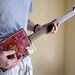 Country Girl Guitar Cigar Box Guitar No. 42 - Acoustic & Electric