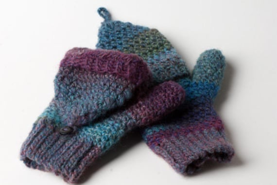 PDF Pattern Crochet Convertible Mittens
