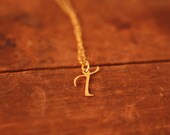 Golden T Charm SALE