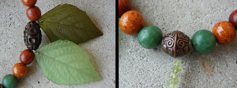 Falling Leaves Necklace