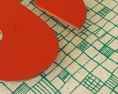 fences - screenprinted fabric