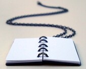 Mini Copper Book Pendant
