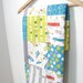 Mid century modern Baby Blanket (security blanket, patchwork blanket, organic blanket, baby boy) / Eco-friendly baby gift