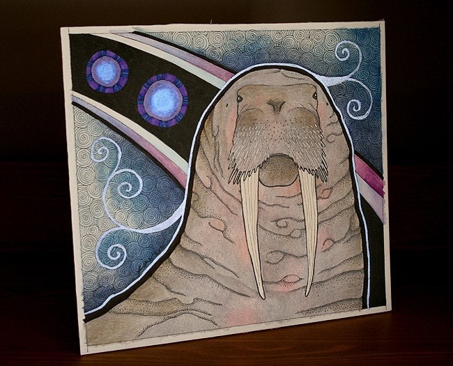 Original Art - Walrus as Totem