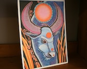 Original Powerful Swamp Buffalo as Totem