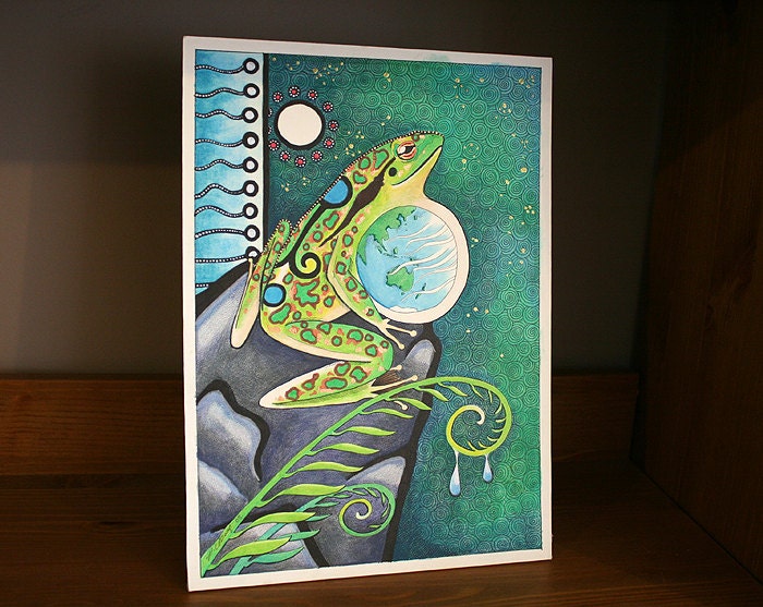 Original Earth Frog as Totem