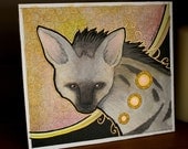 Original Solitary Aardwolf as Totem
