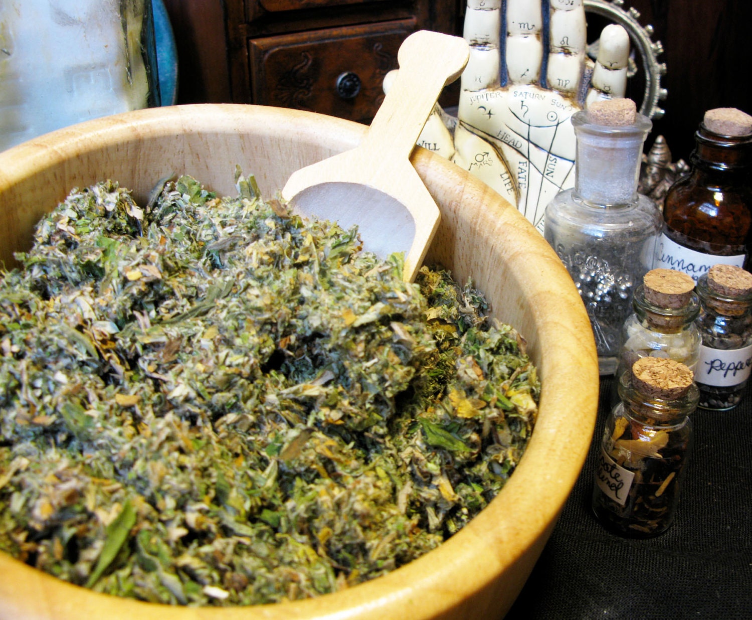 Mugwort Dried, Naturally harvested 1 Oz Artemisia Vulgaris
