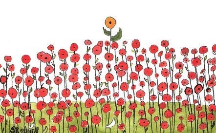 Stand Out, ACEO Art Print